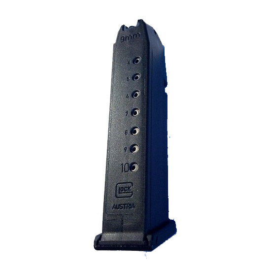 GLOCK MAG 17 34 9MM 10RD RETAIL PACKAGE - Magazines